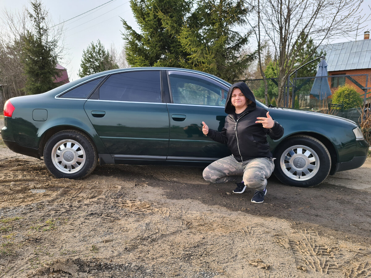 Ещё одна Ауди А6 С5 кватро в копилку оживленных 