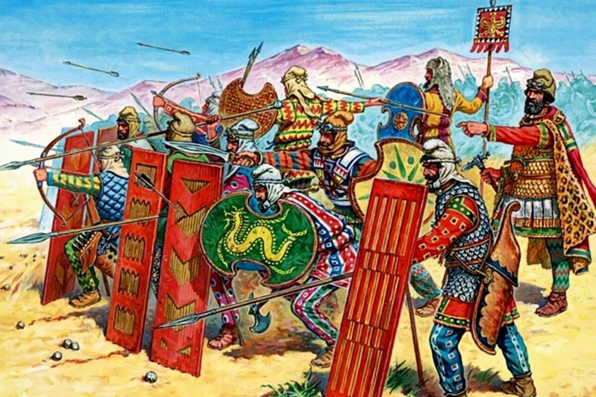 Дарий 1 б. Персидская Империя Ахеменидов войско.