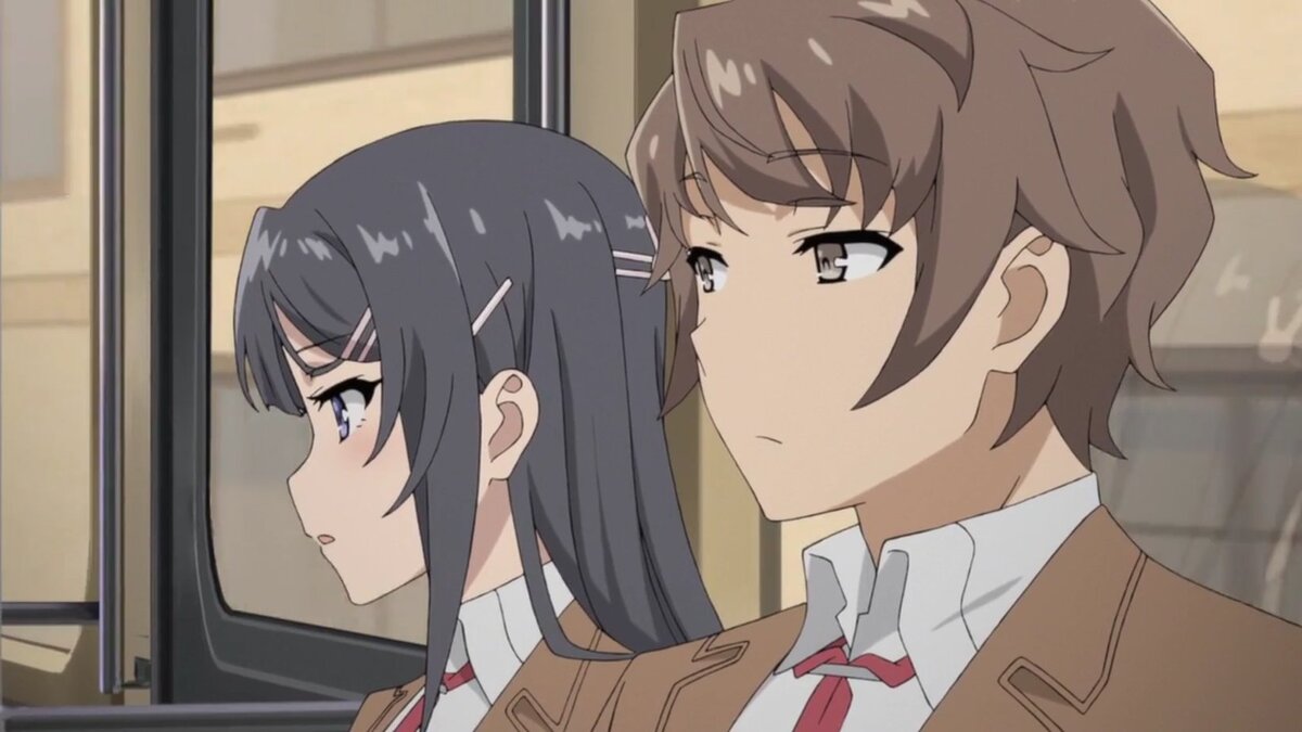 Фрагмент из аниме "Этот глупый свин не понимает мечту девочки зайки"