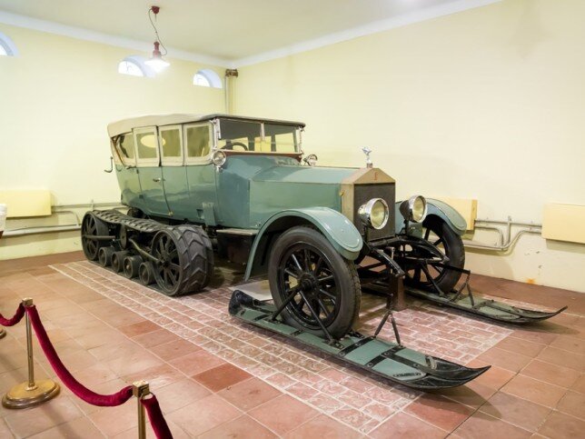 Модифицированный Silver Ghost В. И. Ленина. Государственный исторический музей-заповедник «Горки Ленинские».