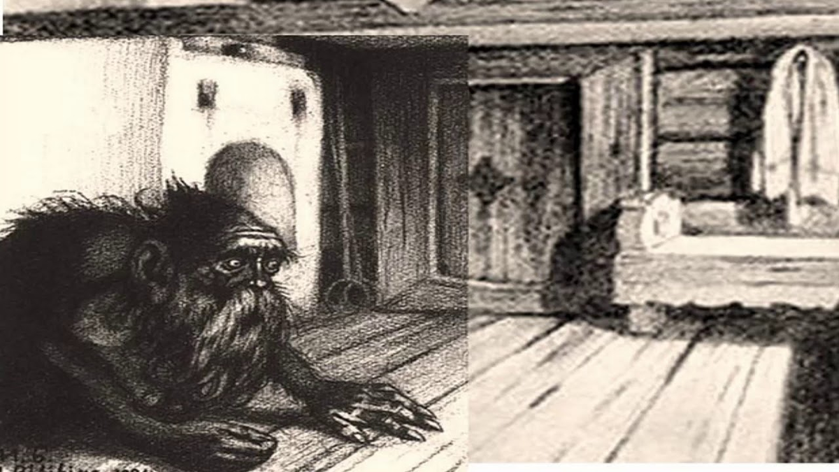 Говорят, домовые живут за печкой.