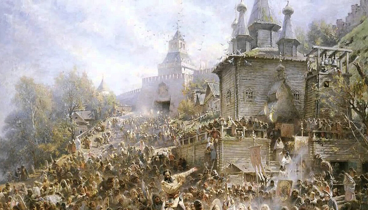 Картина поляки в москве
