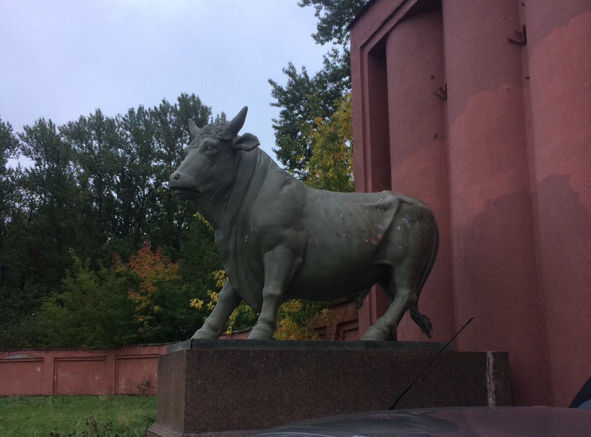 Один из быков скульптора В. И. Демут-Малиновского