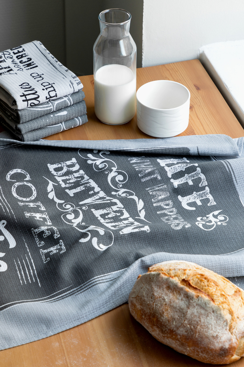 Комплект вафельных полотенец «Loft Cafe»