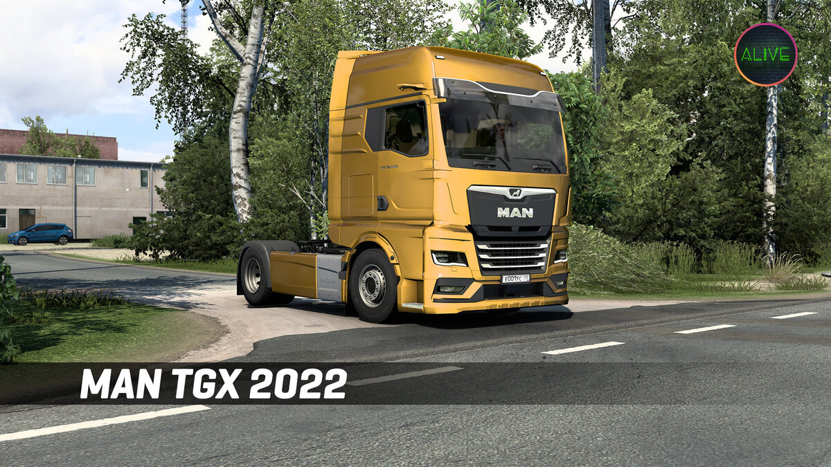 MAN TGX 2022 - Обзор мода для #ETS2 | TheAlive55 | Дзен