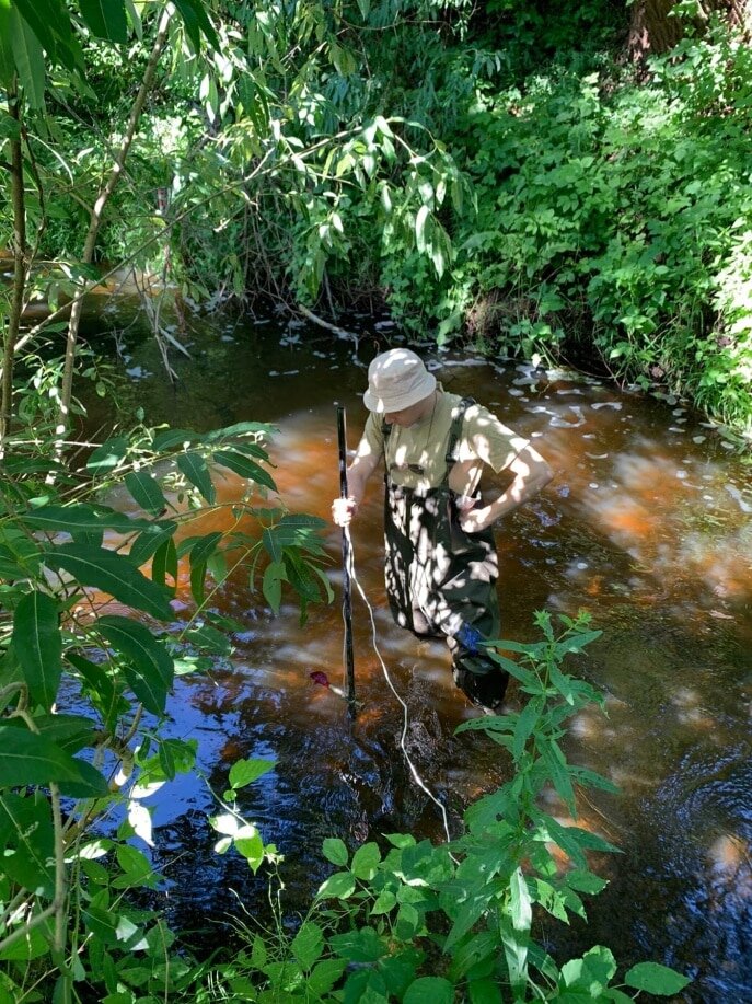    Экспериментальные работы на малых реках Нижнего Новгорода / ©Институт географии РАН