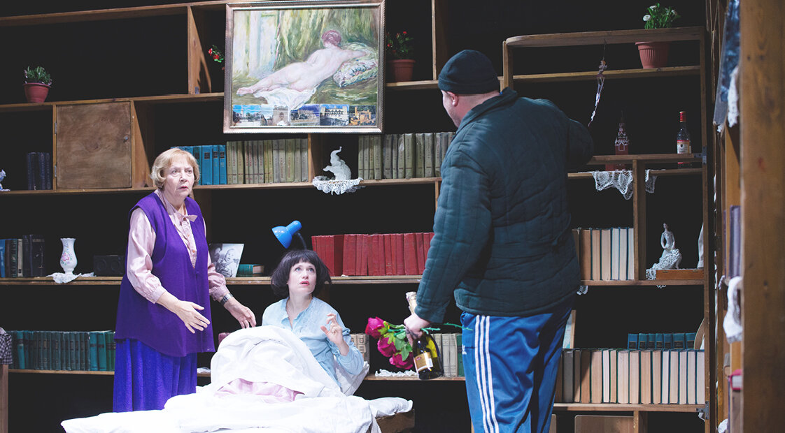 Спектакль "Дурочка и зэк"