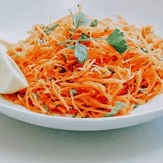 Салат из свежей тыквы