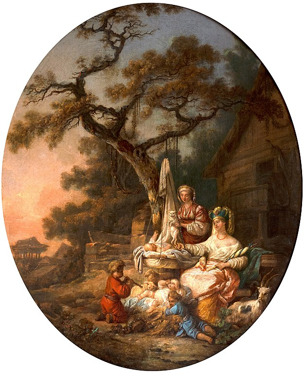 Сюжет из русской жизни, 1764