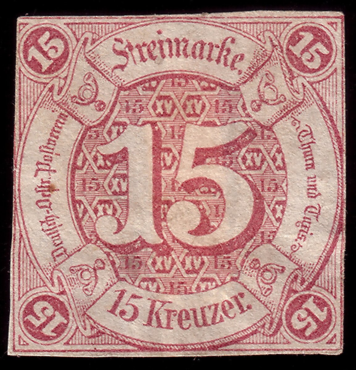 Штемпель почтовой службы Турн и Таксис. Изображение из открытых источников интернет.