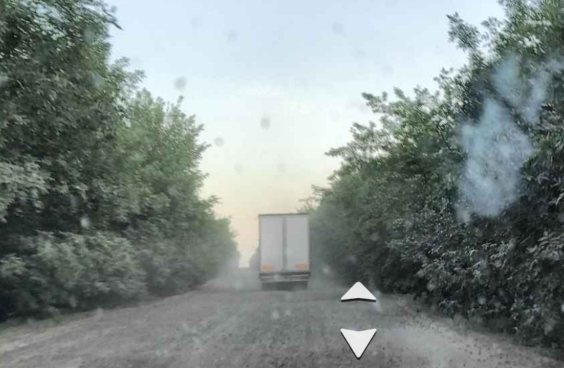 Автодорога между Ртищево и Аркадаком до ремонта. Источник - Яндекс.Зеркала, июнь 2021.