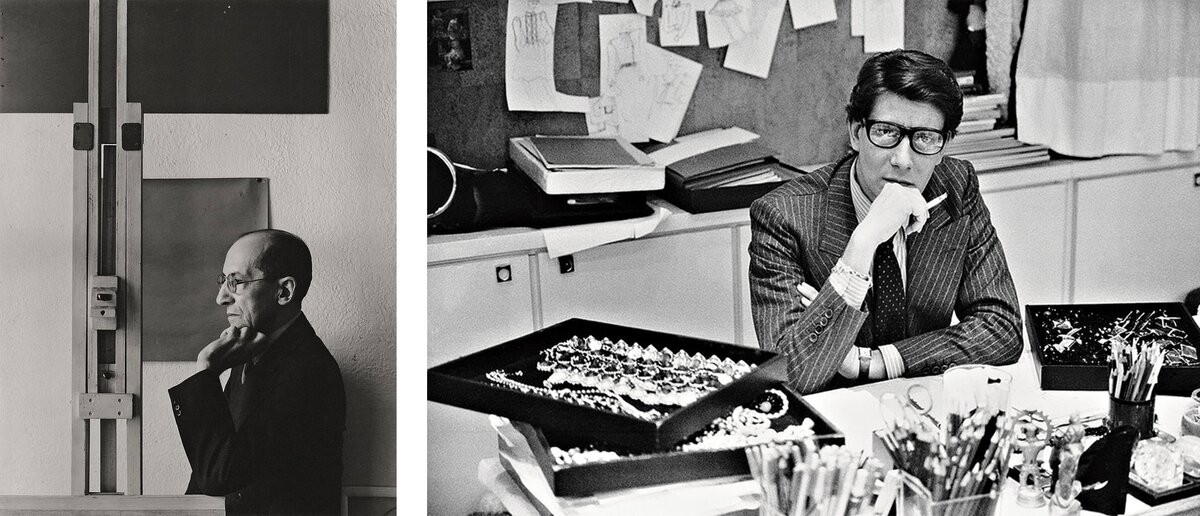 Пит Мондриан / Ив Сен-Лоран