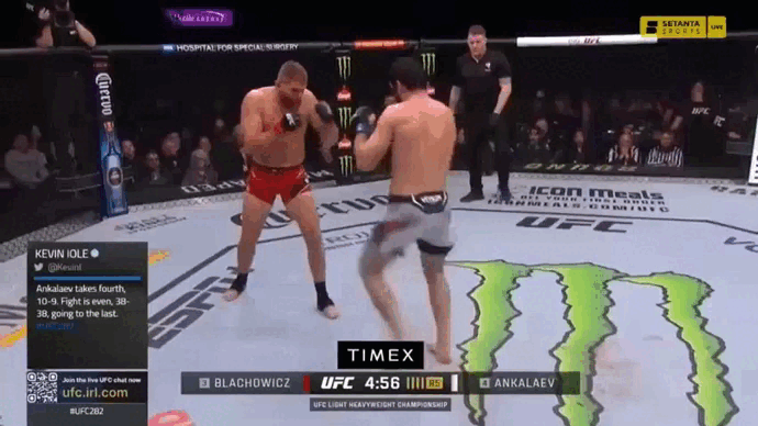 Блахович сам залетает в партер