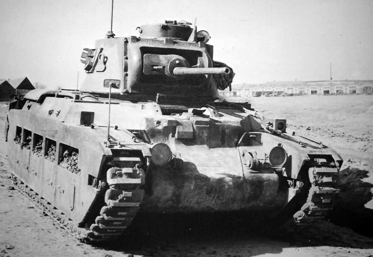 Пехотно танковый. MK II Matilda II. A12 "Matilda II", пехотный танк.