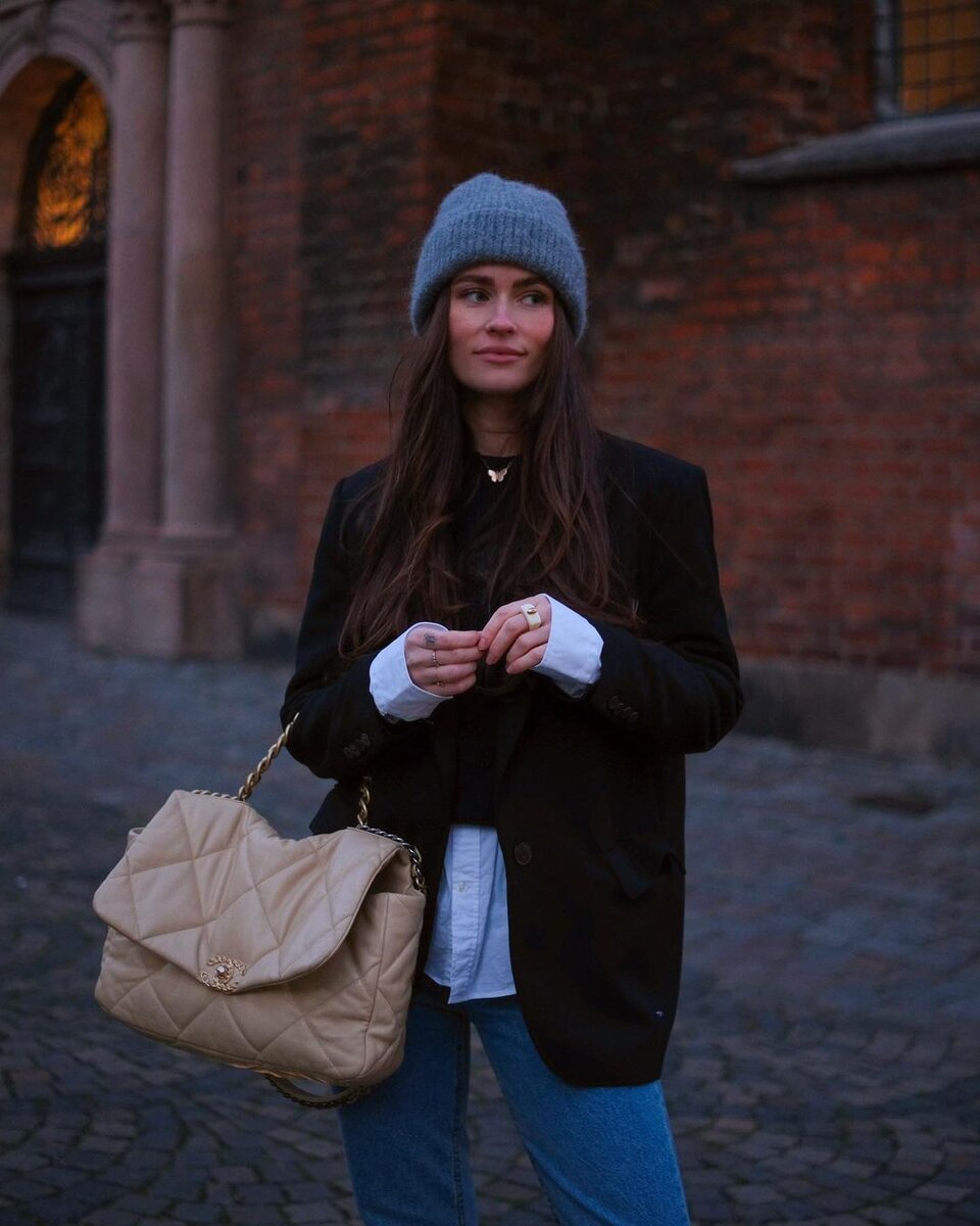    "Дутая" сумка подходит к любой верхней одежде@alexcrpn