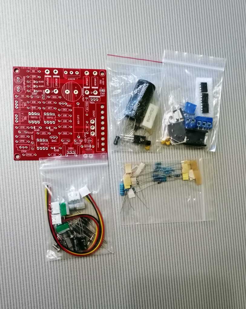 Все компоненты разложены по пакетикам