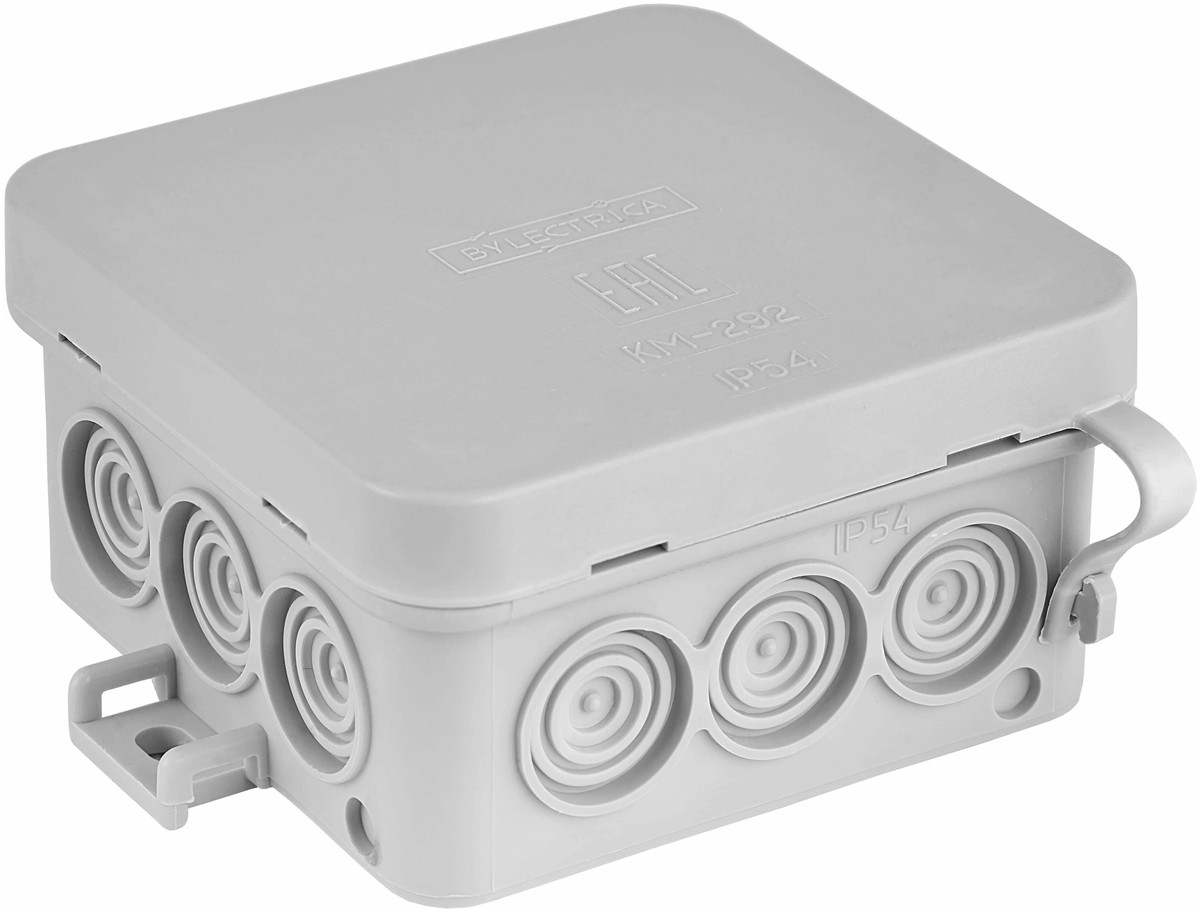 Коробка на 12 кабелей 80х80х40