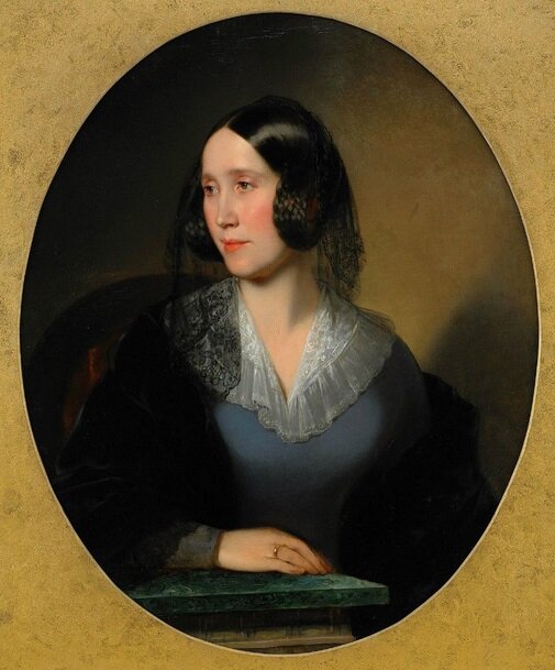 Портрет княгини Веры Дмитриевны Голицыной 1840-е гг. Художник Франсуа Ксавье Винтерхальтер. 