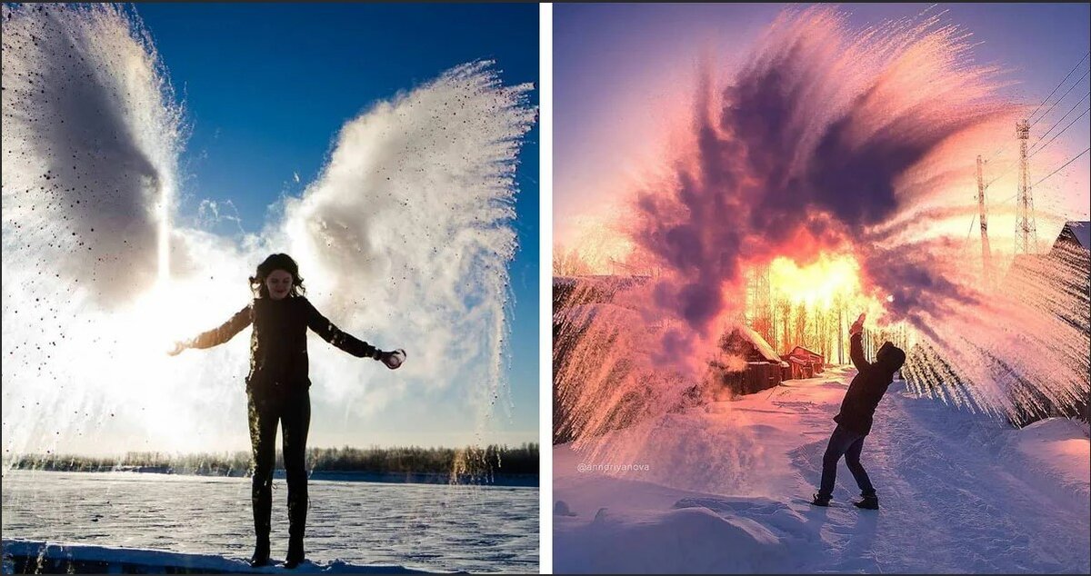 Горячая вода в декабре