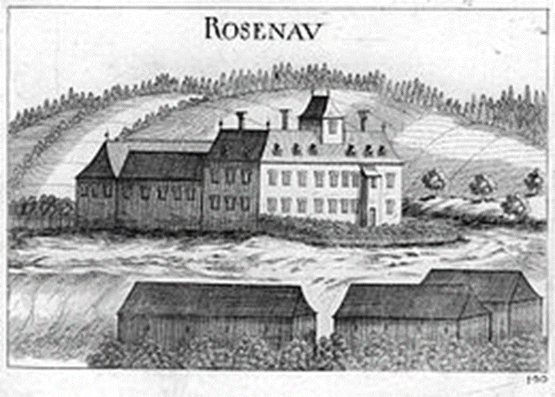 Гравюра на меди Георга Маттеуса Вишера (1672 г.)