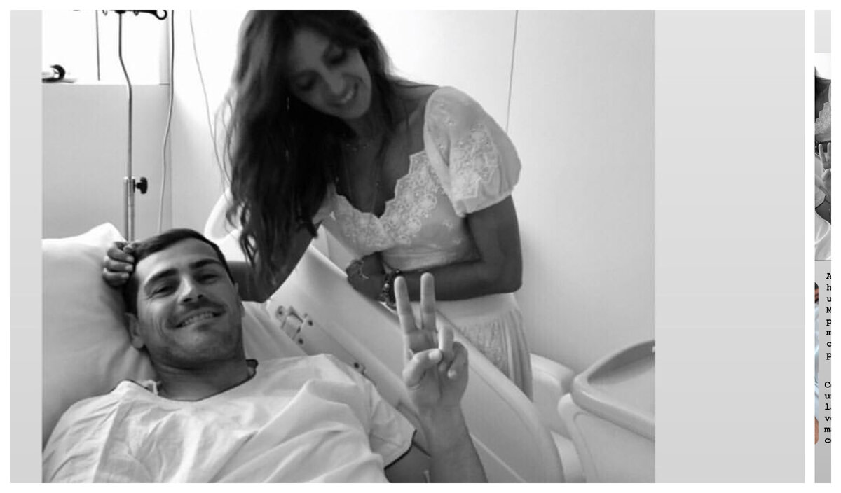 Сара Карбонеро и Икер Касильяс. Фото соцсети