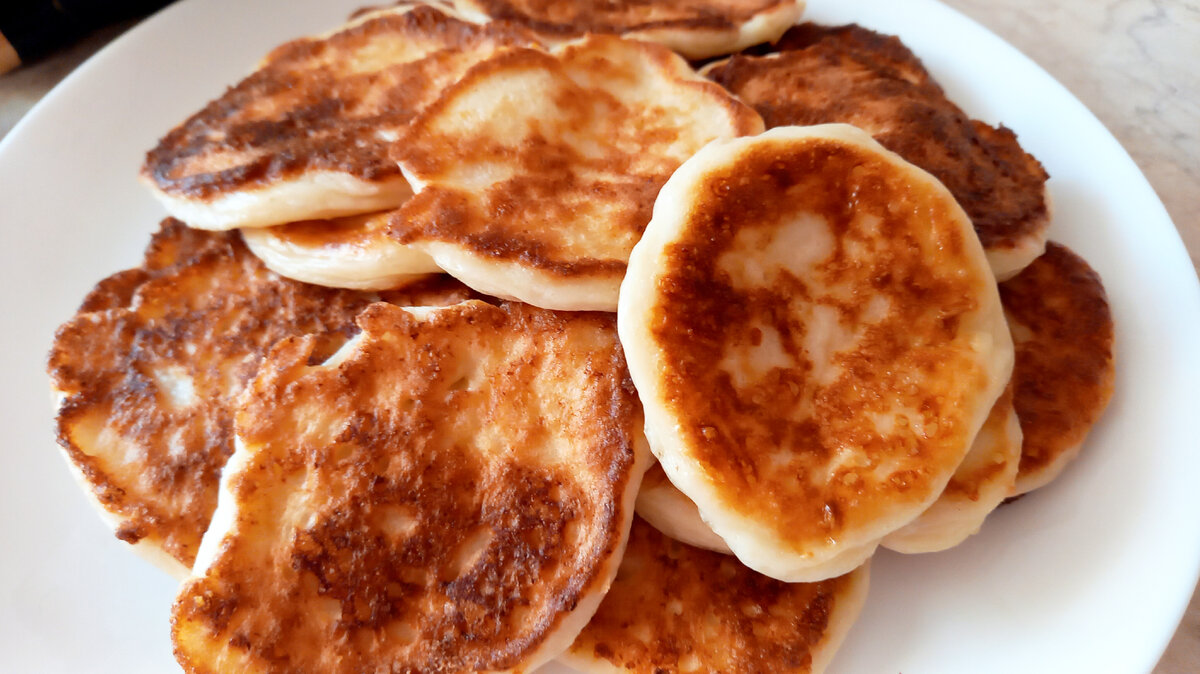 Сырные оладьи на завтрак