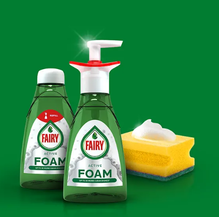 Fairy Active Foam Пена для мытья посуды "Фейри"