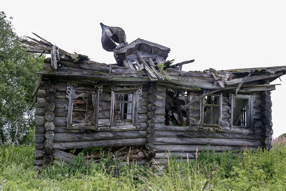 В покинутой деревне записка из 10 слов спасла дом от разорения | Север  неизвестный | Дзен