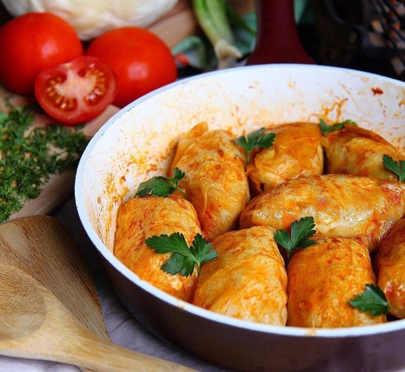 Голубцы хороши и с мясом и в вегетарианском исполнении