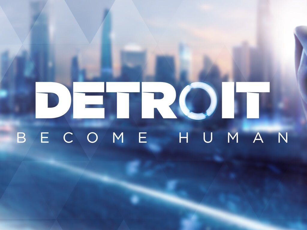 Https будь б. Детройт логотип игры. Detroit become Human логотип. Детройт игра название. Детройт надпись.