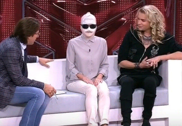 Современный Гоген. Кадр из ТВ-шоу "Прямой эфир"