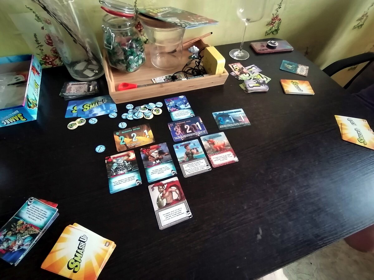 Так примерно будет выглядеть ваша партия при игре вдвоём.