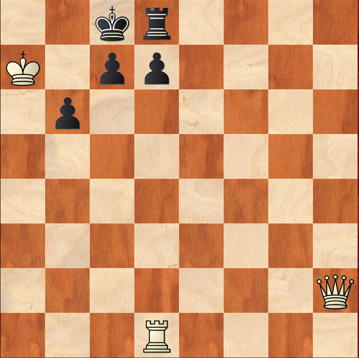 Ход белых.Мат в два хода.Автор позиции-М.Эйве 1927 год