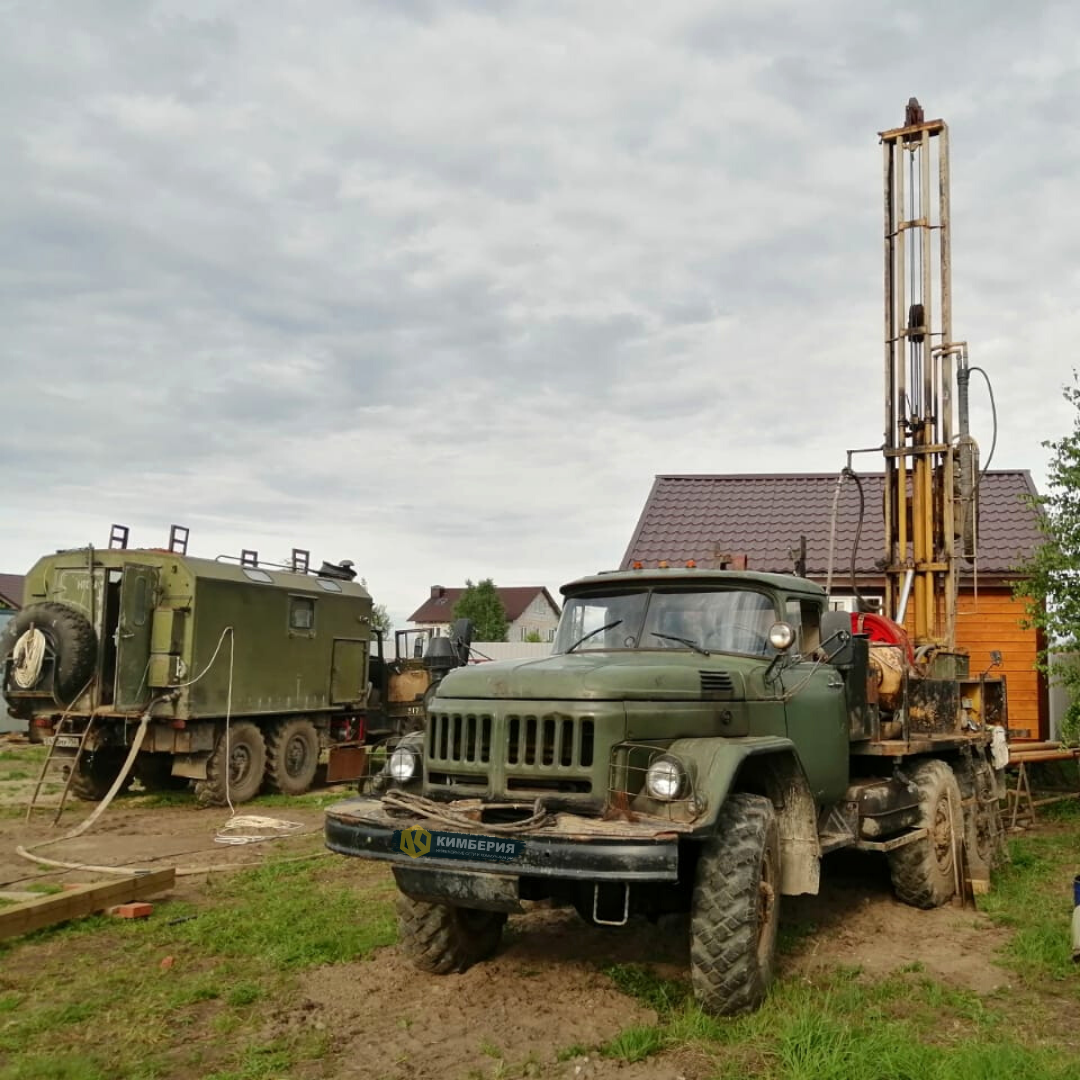 Бурим артезианскую скважину в Одинцовском районе