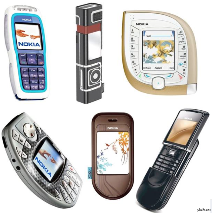 Любимые и забытые телефоны