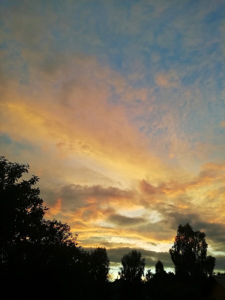 Необыкновенно красивый закат