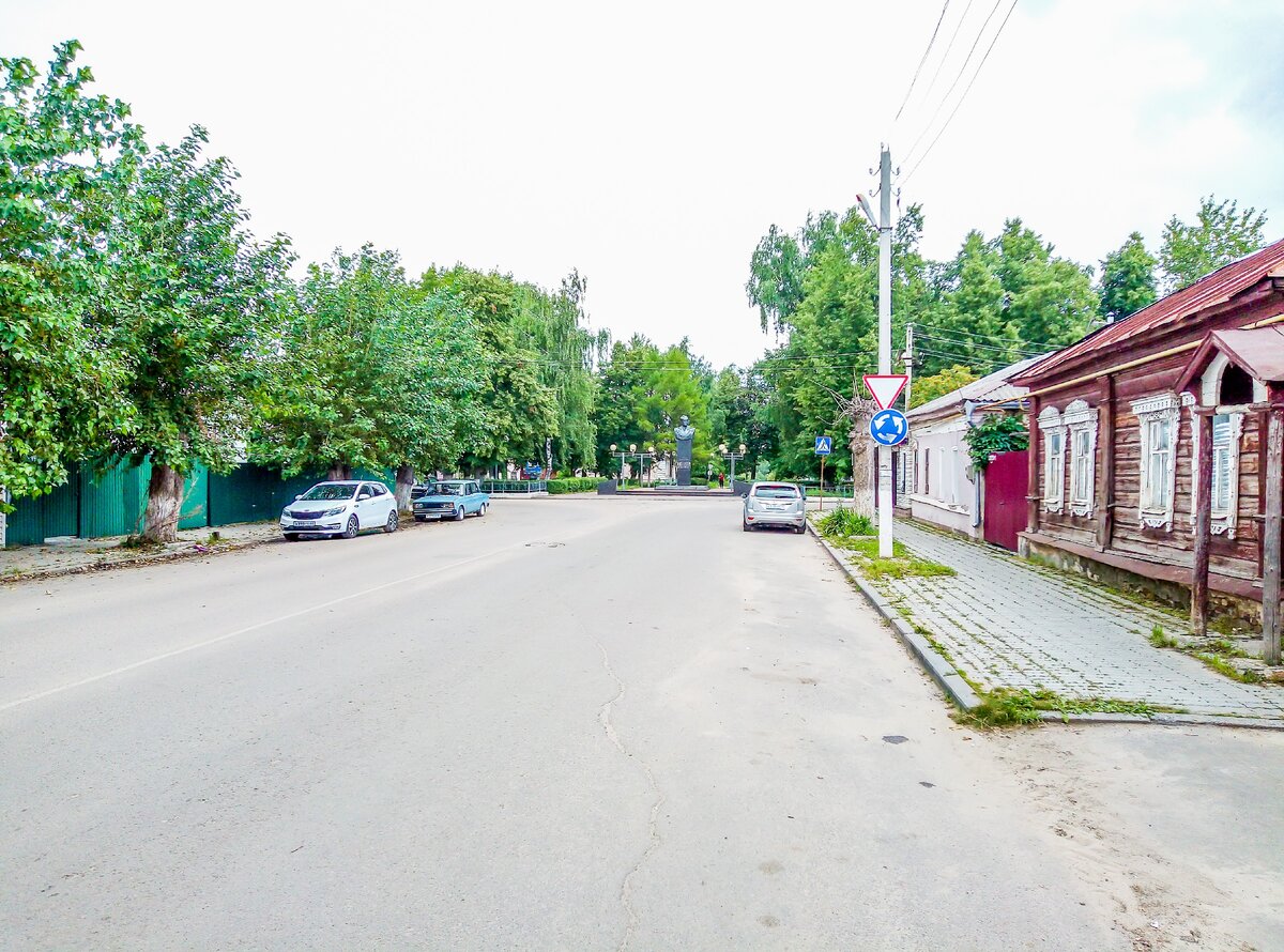 Скопин ул пушкина. Уют провинциальных городков.