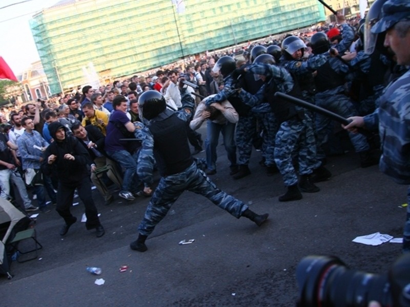 Разгон Болотной в 2011 г.