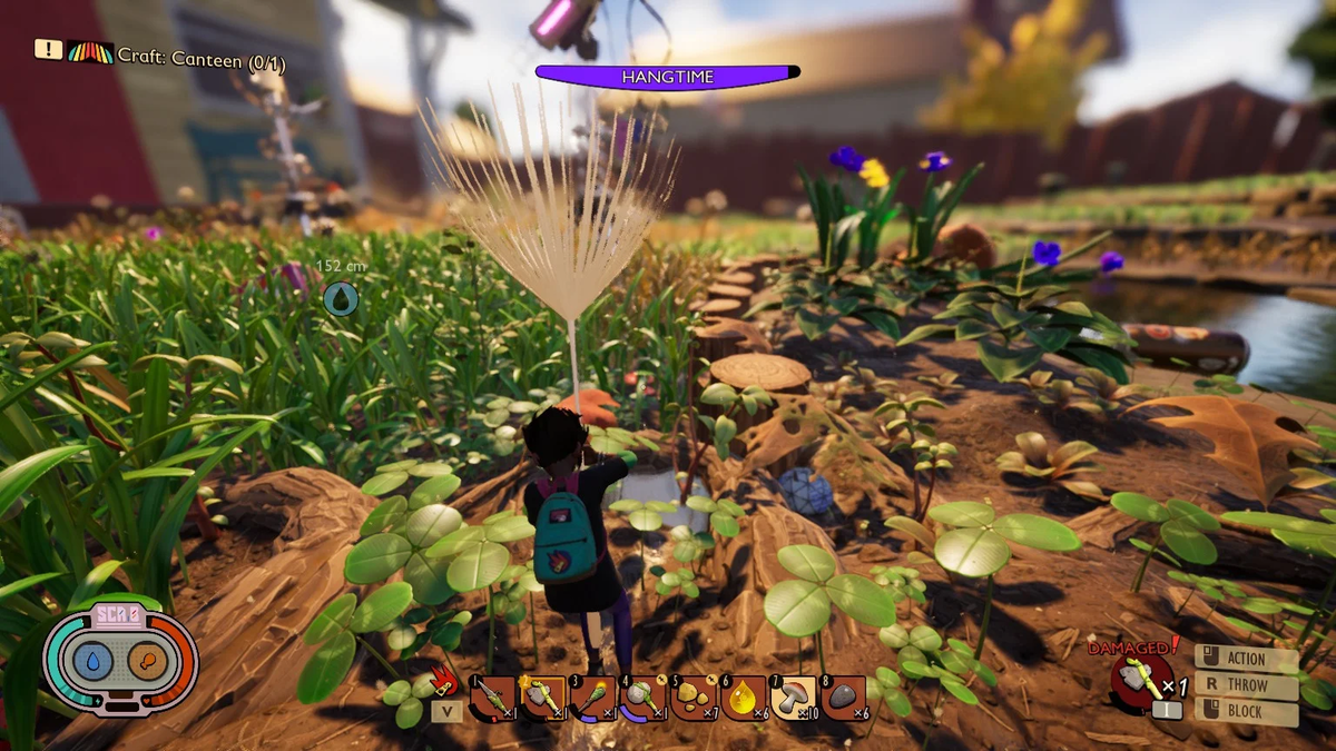 Не думала, что полёт на одуванчике может вызвать такой восторг…