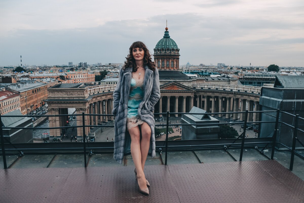 Панорамная фотография с видом на Казанский собор. Фотограф: Алла Мельникова