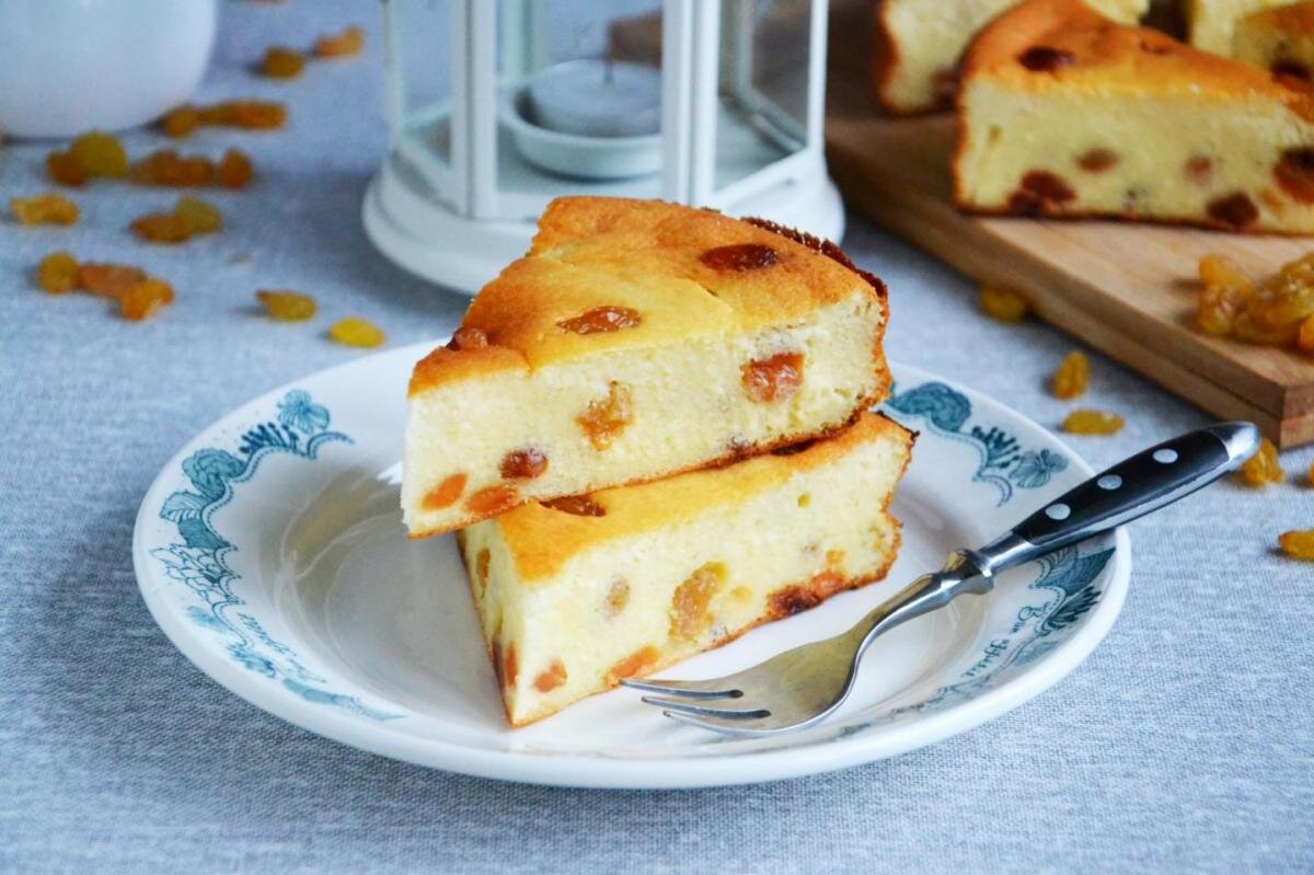 Пример пп-запеканки с изюмом.