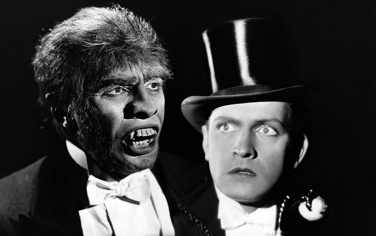 Коллаж к фильму "Доктор Джекилл и Мистер Хайд".