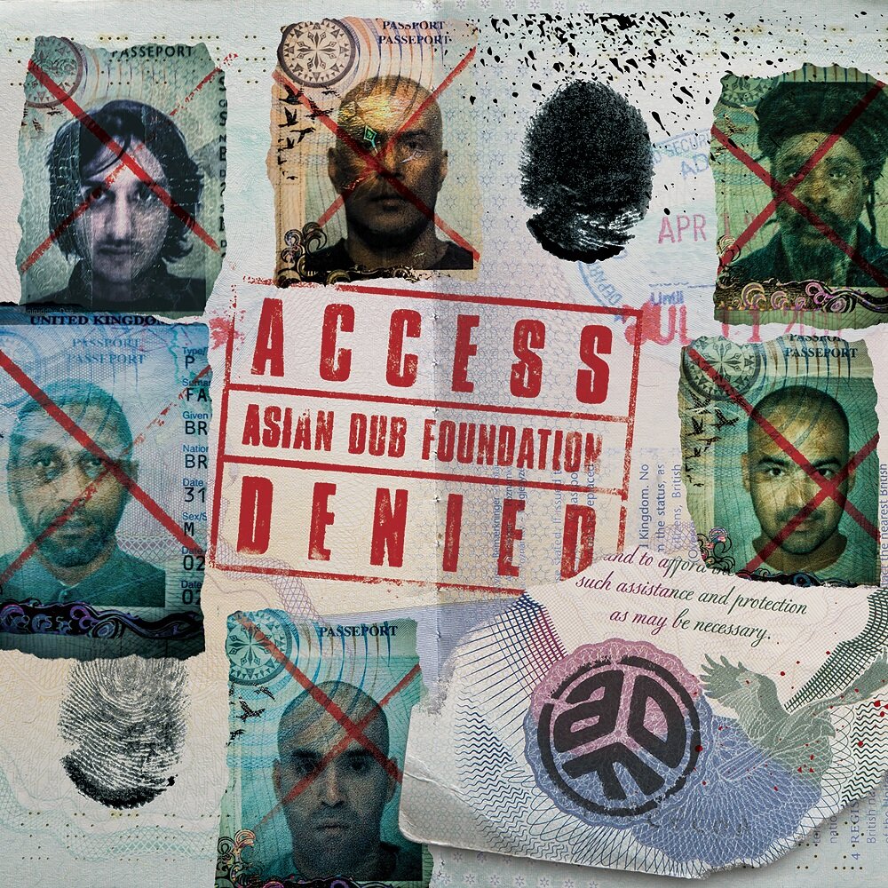 обложка альбома Asian Dub Foundation "Access Denied" 