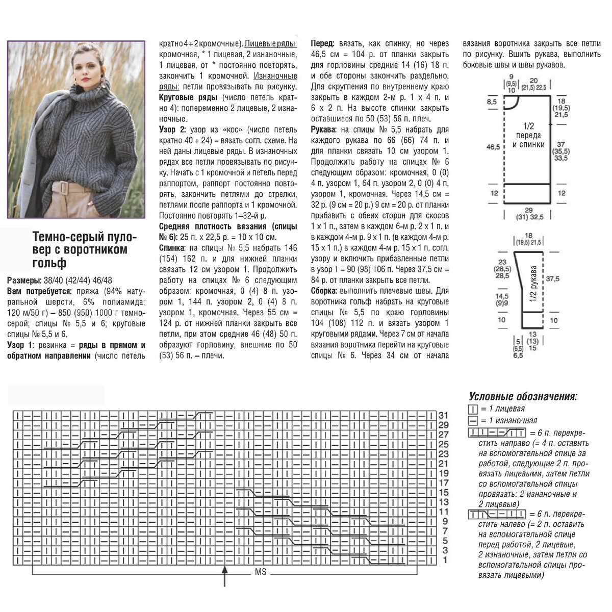 Мужской свитер оверсайз схемы описание