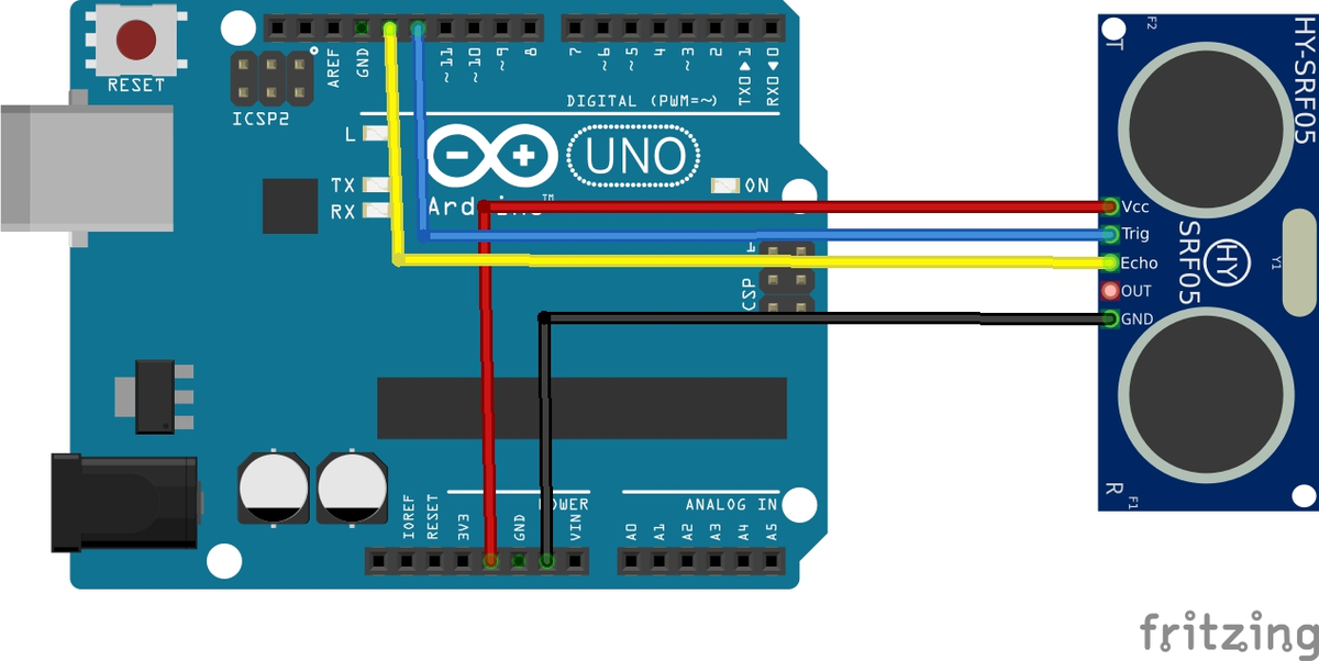 Hc sr04 схема подключения без ардуино