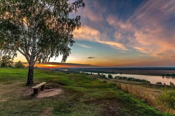 Окрестности с. Константиново - малая родина Есенина.