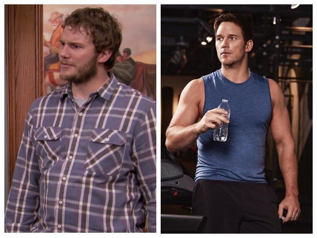 Слева: кадр из сериала “Парк и зоны отдыха”, справа: instagram.com/prattprattpratt