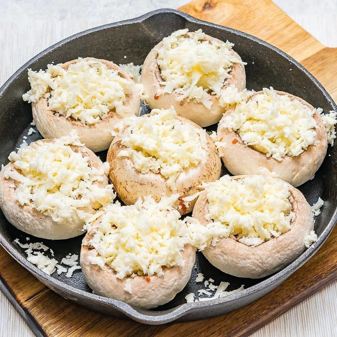 Наполняем сыром