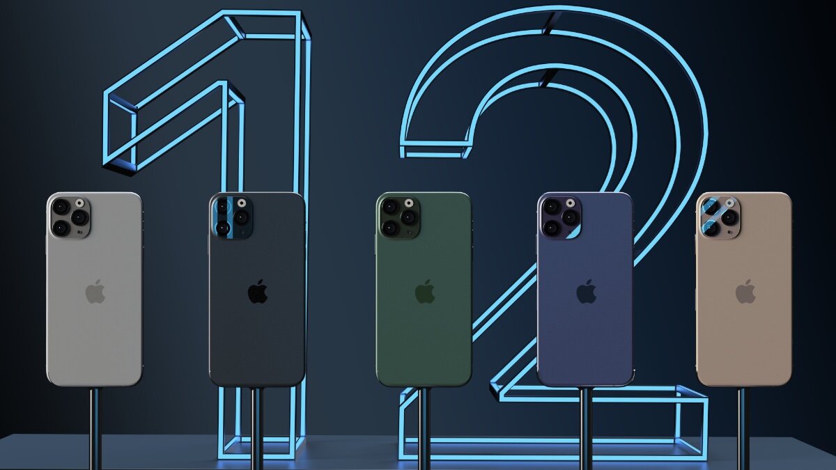 Телефон с камерой - дроном и подводной съёмкой на глубине до 100 м Apple  iPhone 12 | Золото канал | Дзен