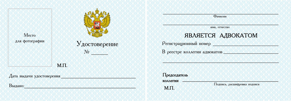 Образцы документов адвоката - 90 фото